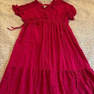 Isabel Maternity by Ingrid & Isabel Pink Maxi Dress